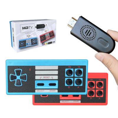 China Mini TV Game Console 8 Bit Handheld Video Game Console 2.4G Wireless Controller HD Game Stick 4K Built In 1000 Retro Classic Games for sale