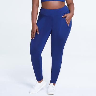 China New arrival breathable plus size women wear nude fitness sport leggings butt blue pants crack! crack! for sale