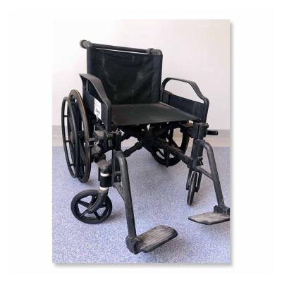 China Lightweight Hospital Aluminum Alloy Wheelchair Disabled Manual Wheelchair Foldable Professional Portable Nonmagnetic Wheelchairs for sale