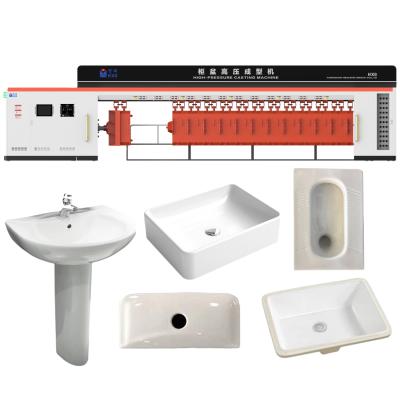 China Factory EPC-0.5 million sanitary ware plants with toilet, ceramic sink, vitreous basin, cistern for sale