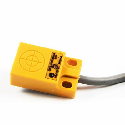 China Position sensor HL-GKB-M0524NA.NB.PA.PB. Square D1.D2 12V24V Inductive Proximity Switch for sale