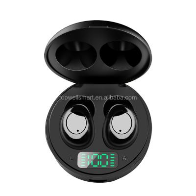 China Twins Earbuds With Box LED Battery Display J1 TWS Earphones J1 TWS Stereo Charging Headphones J1 Earbuds for sale