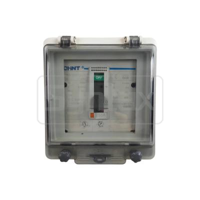 China Klären wasserdichte Klappfenster-Syntax AW200A MCCB 250A IP67 Grey Cover 150*165*45mm zu verkaufen