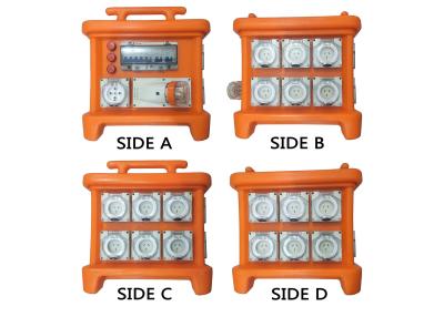 중국 125A PE 배전 상자 IP65 방수 소켓 상자 판매용