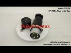 75206 - 5P 200A Standard Plug with Cap