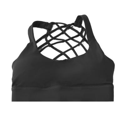 China LULU Align New Yoga Clothes Ladies Sports Fitness Underwear Breathable Bra Eight Shockproof Back Tops Beautiful Suitable For Yoga Gym for sale