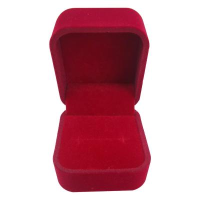 China Fantasy Art Mini Ring Box Red Velvet Durable Exquisite Box for sale