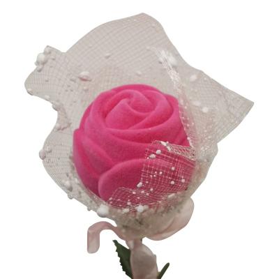 China Durable Unique Jewelry Ring Box Packaging Cute Rose Shape Engagement Ring Box for sale