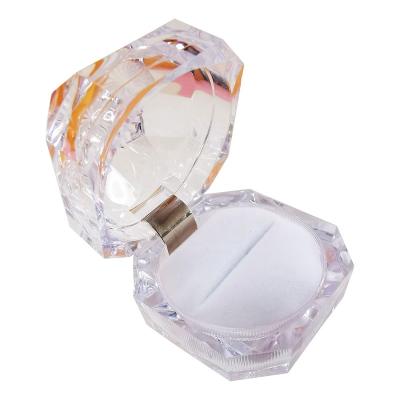 China Hot Selling Durable Crystal Clear Ring Box Durable transparent Acrylic Ring Box for sale