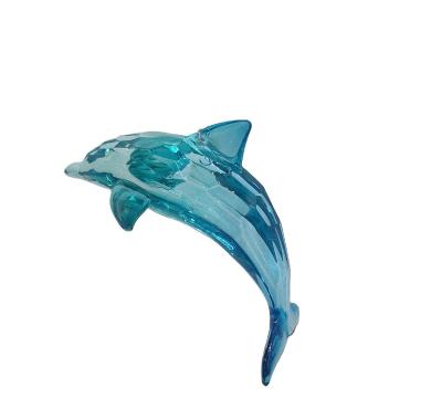 China Eco-friendly Acrylic Dolphin Ornament Decoration for sale