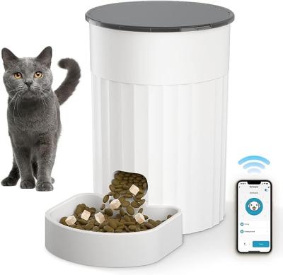 China Automatic 3L Cat Food Dispenser, Automatic Cat Food Dispenser, Automatic  Dispenser with Programmable Timer for Up to 4 Meals 2 Feeding for sale