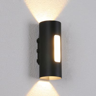 China Modern 9W 3 Side Light Aluminum Outdoor Waterproof LED Wall Lamp Outdoor Wall Balcony /House for sale