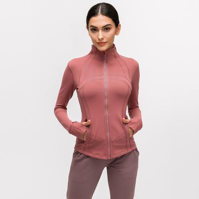 China Factory direct sales women yoga wear sport jacket sports bra breathable stretch diet jacket for sale