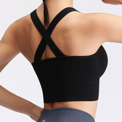 China 2021 Breathable High Stretch Zipper Sports Bra Stylish Maternity Front Gym for sale