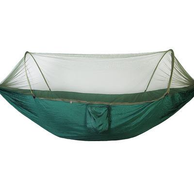 China Adult Automatic Quick Opening Mosquito Net Hammock Outdoor Camping , Outdoor Hammock for sale