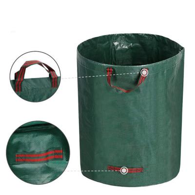 China Heavy Duty Yard Waste Lawn Gardening Leaf Bags Reusable Garden Waste Bags, Weed Leaf Bag for sale