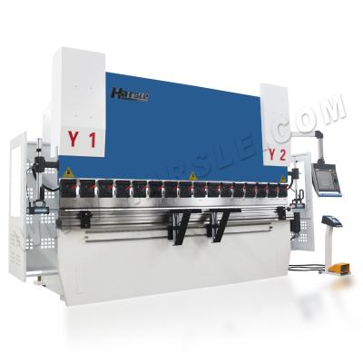 China CNC Synchronized  110T DA66T Controller Capacity 3200mm Length Press Brake Machine for sale