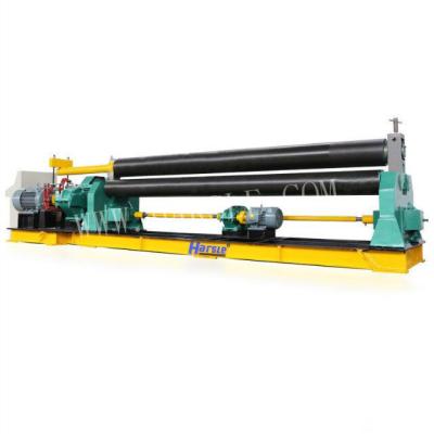 China mechanical manual metal sheet steel plate rolling machine with three roller for sale