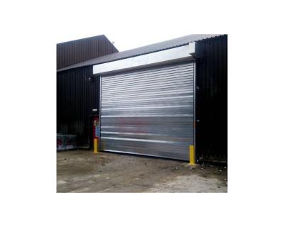 China Durable Galvanized Steel Roller Shutter Door Commercial Metal Rolling Door For Offices And Shops for sale