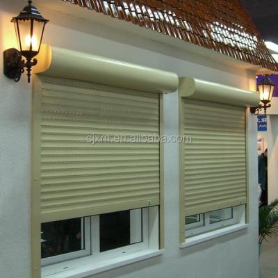 China Automatic Double-Layers Aluminum Window Shutter , Roller Shutter For Window for sale