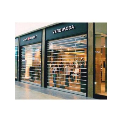 China Good quality easy assembled anti-theft security motorized transparent control polycarbonate roller shutter doors for sale