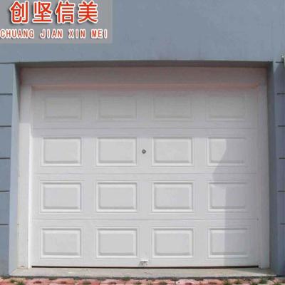 China Sliding Luxury Convenient Aluminum Sliding Overhead Garage Door With Remote Control for sale