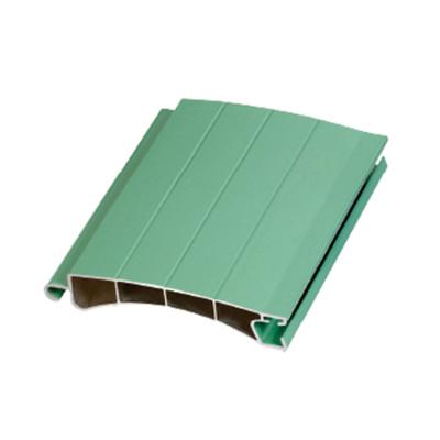 China Extruded Aluminum Alloy Aluminum Profiles Electric Roller Door Slats For Roller Shutters for sale