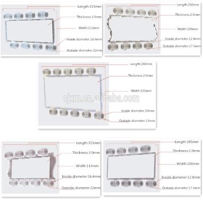 China Polycarbonate transparentdoor polycarbonate roller shutter slats for sale