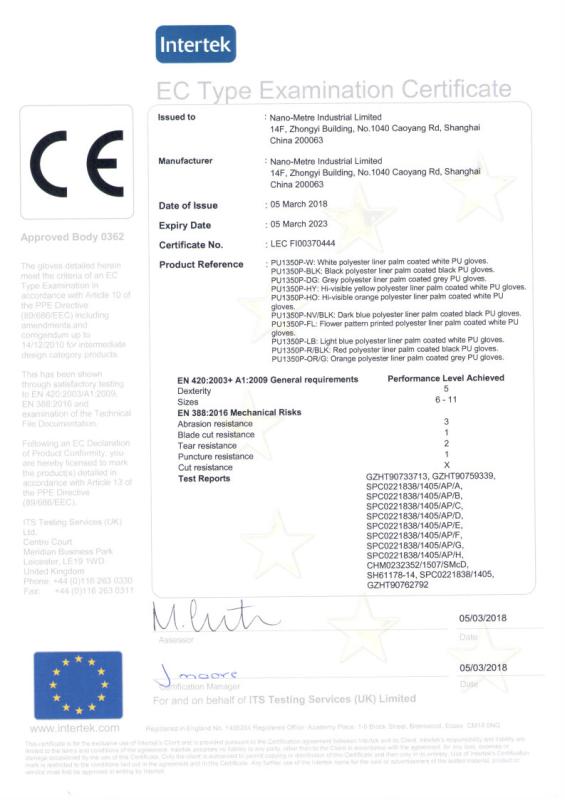 CE - Nano-Metre Industrial Limited