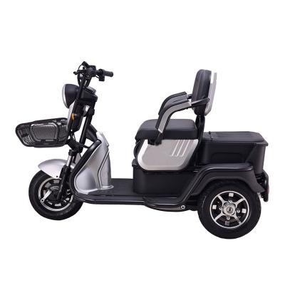 China Custom Fast Delivery Time 1000W Silver Blue Yellow Red Color 3 Wheel Adult Electric Bike Tricycles for sale