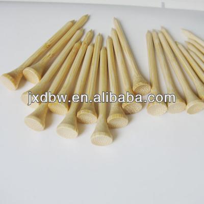 China BAMBOO Biodegradable Colorful Bamboo Golf Tees for sale