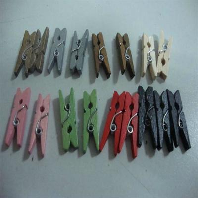 China Crafts or Clothes Wooden Funny Clothespin Decorative Innovative Latest Storage Products for sale