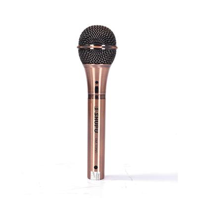 China High Quality Made in China Top Quality Professional Metal Karaoke High End Handheld Cable Microphone for sale