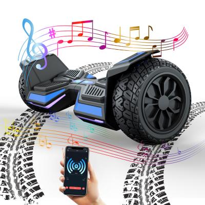 China Hoverboard Off Road All Terrain 8.5 For Kids Hover Board 700W Self Balancing Adults Scooter With 8.5inch Speakers And Light for sale