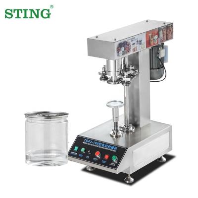 China Automatic Plastic Food Pet Soda Pop Tin Beer Can Seamer Vacuum Aluminum Sealer Sealing Machine for sale