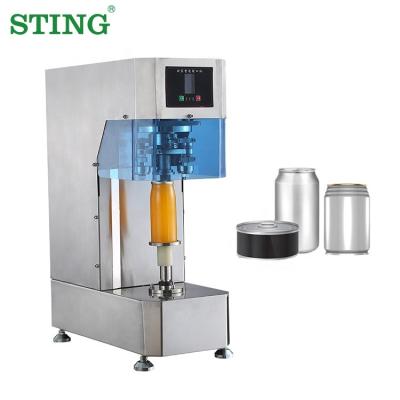 China Automatic Electric Aluminum Food Beer Drink Can Seamer Tin Can Sealer Sealing Machine for sale