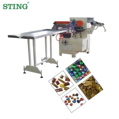 China Food Chocolate Heart Egg Wrapping Machine Equipment For Sale for sale