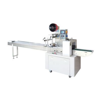 China Horizontal Automatic Servo Chocolate Bread Cookie Food Sandwich Packaging Machine for sale