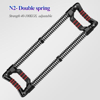 China Universal Hot Selling Double Strength Arm Multifunctional Muscle Strength Adjustable Double Spring Trainer for sale