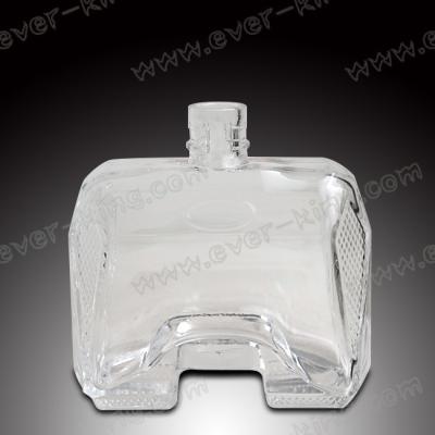 China OEM Hoog Flint Glass Liquor Bottles voor Geest Te koop