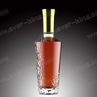 Cina Vite dello SGS che sigilla 750ML Flint Glass Empty Whiskey Bottles in vendita