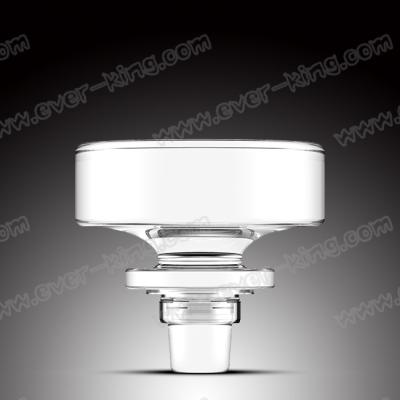 China High End Super Flint Glass Bottle Cap For Luxury Liquor for sale