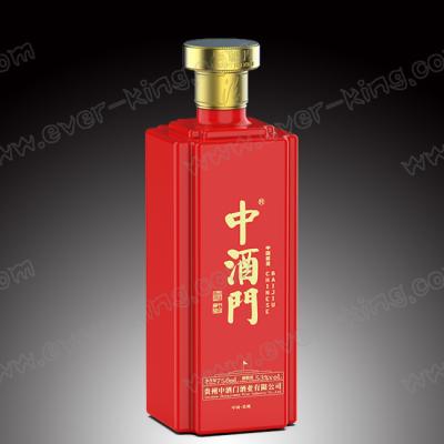 China De aangepaste Flessen van het Vorm750ml Lege Glas voor Gin Tequila Vodka Te koop