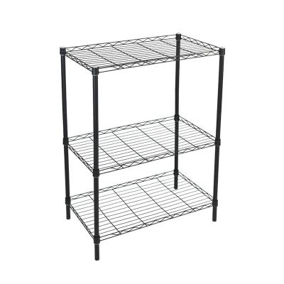 China Viable Storage Oven Stand Microwave Oven Metal Kitchen Rack for sale