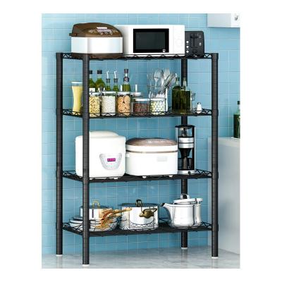 China SR-480 Multi Function Household Racks Furniture Organizer Storage Rack Space Indoor Sustainable Bottle Tools Rack Shelf for sale