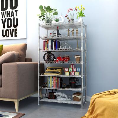 China High Quality Viable Silver Coating Color Metal Frame Power Storage Rack for sale