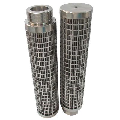 China Hydraulic System Chemical Fiber Factory Use SS304 316L Pleated Stainless Steel Mesh Filter Cartridge for sale