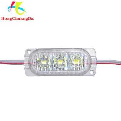 China prenda impermeable IP67 de los módulos 240LM 60*23m m de las luces LED 0.6W para el piloto del lado del camión en venta