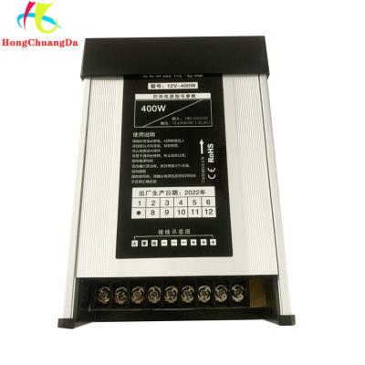 China DC12V LED Module Power Supply 400W For Landscape Lighting en venta