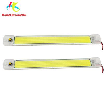 China Interior Decorate Car Reading Light Auto COB Panel LED Interior Light Bar for sale